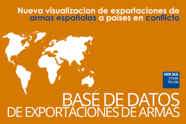 Nova visualització d’exportacions d’armes espanyoles a països en conflicte