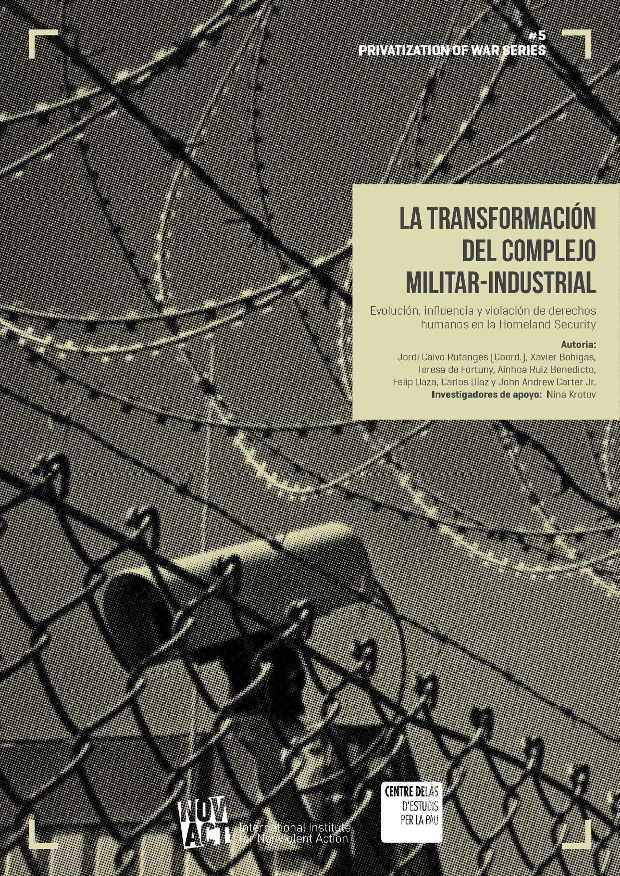 Delas Centre and Novact report: The transformation of the industrial-military complex