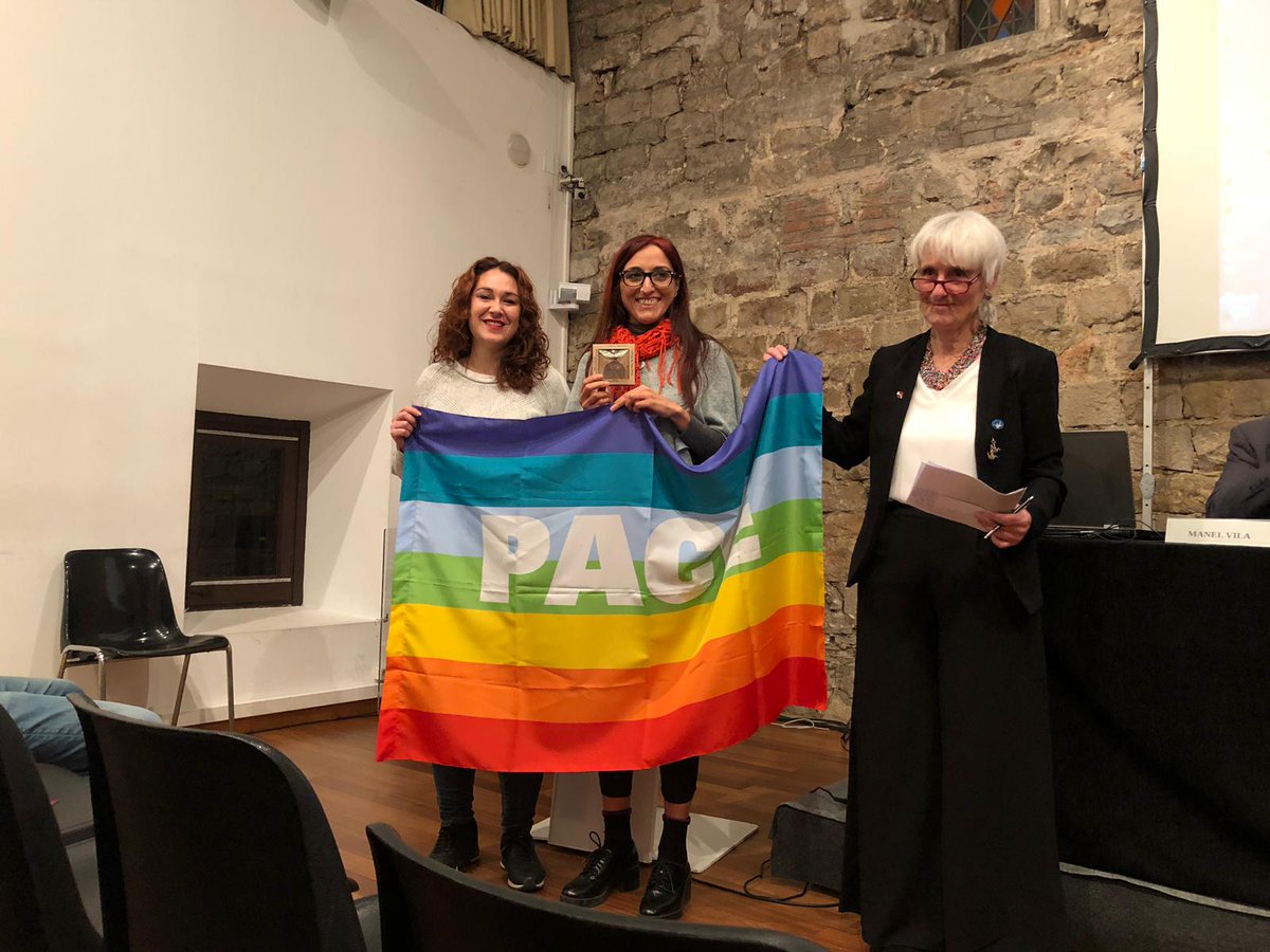Helena Maleno rep el premi McBride per la seva tasca en la defensa dels Drets Humans en un acte emotiu a Barcelona