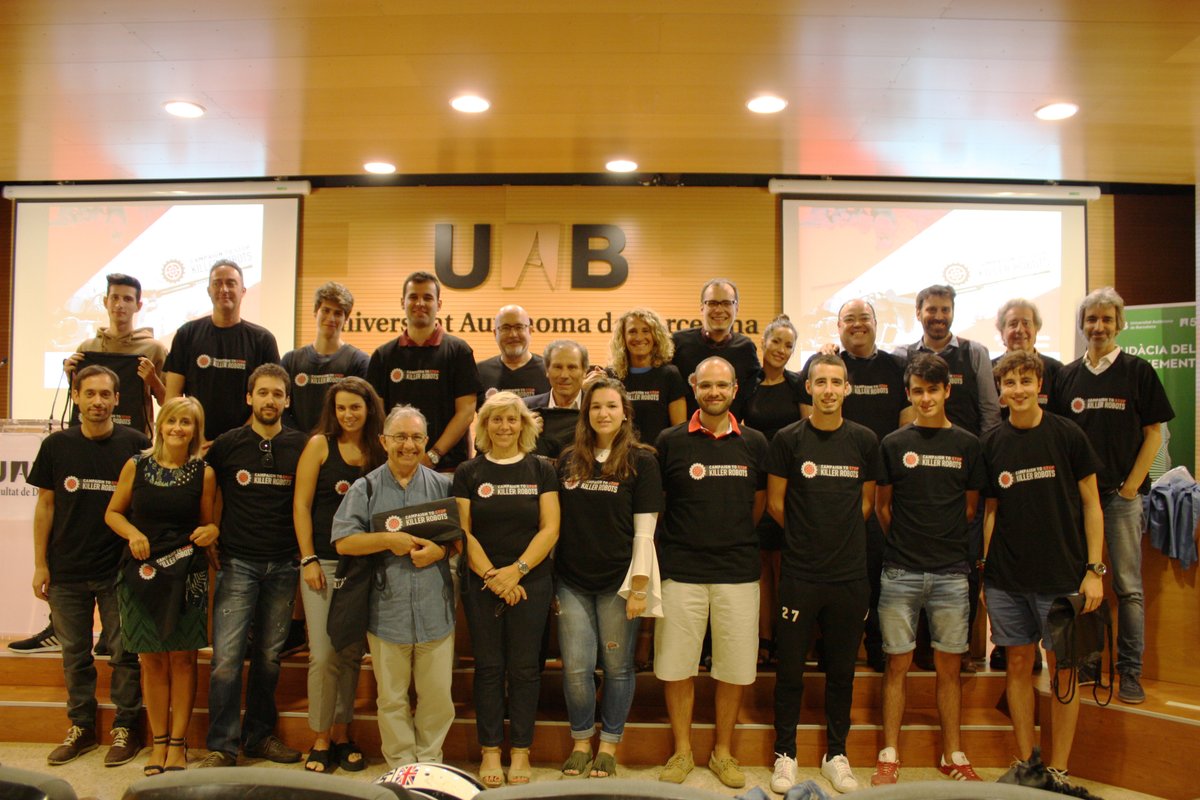 Barcelona acoge la presentación estatal de la campaña internacional Stop Killer Robots