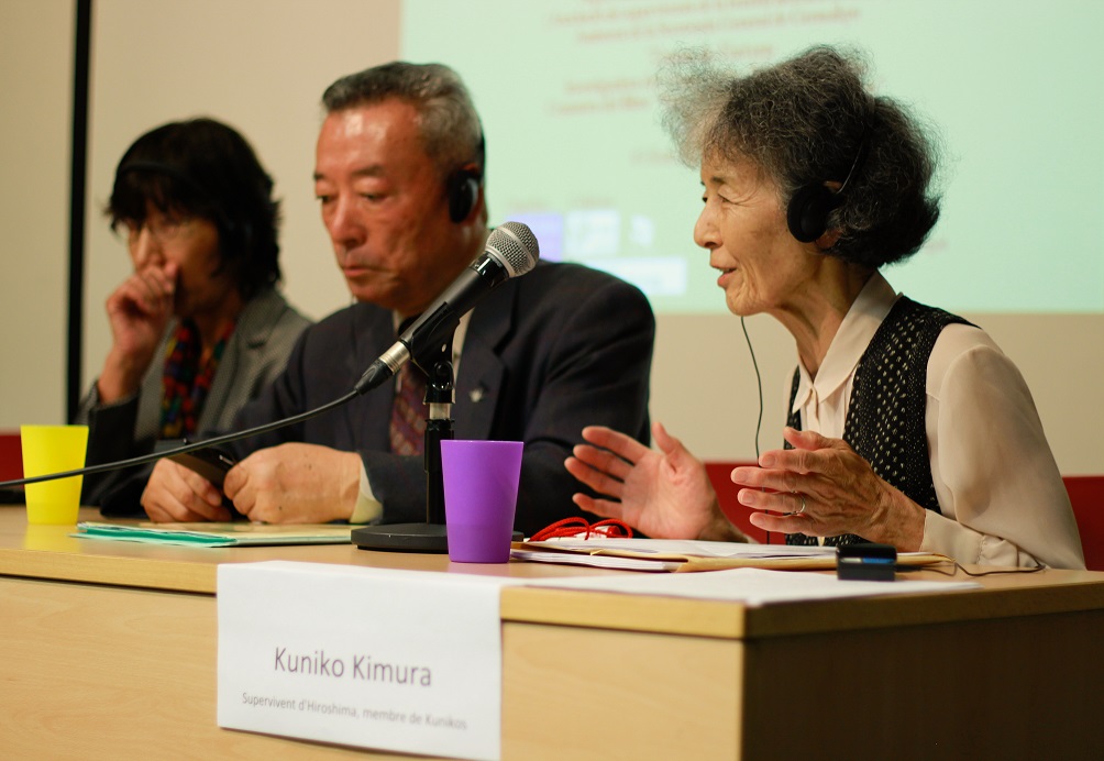 Kuniko Kimura: “La humanitat no pot conviure amb armes nuclears”