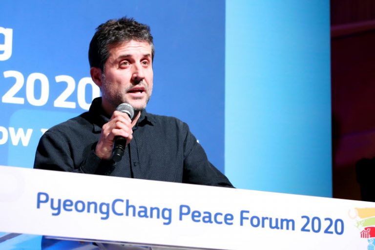 Jordi Calvo, coordinador del Centre Delàs, participa al PyeongChang Peace Forum 2020
