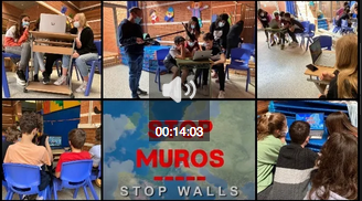 Entrevista a Ainhoa Ruiz al programa “Popap” de Catalunya Ràdio sobre els scape rooms “Stop Murs”