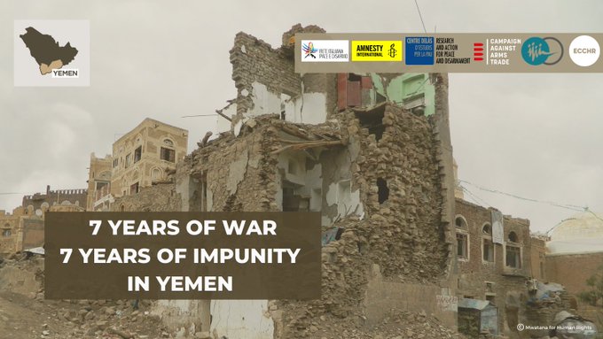 Comunicat conjunt del Centre Delàs, ECCHR, CAAT, Mwatana for Human Rights i Rete Italiana Pace e Disarmo: “Crims de guerra al Iemen: És còmplice la indústria armamentística europea?”