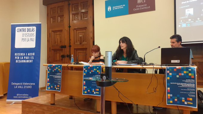 Cierra el ciclo de conferencias sobre “Pacifismo para la construcción de un desarrollo sostenible” realizado en Donosti, La Vall d’Uixó y Granada